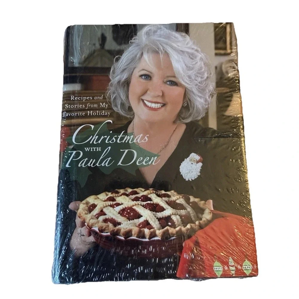 2008 Christmas with Paula Deen Recipes Hardcover New Sealed